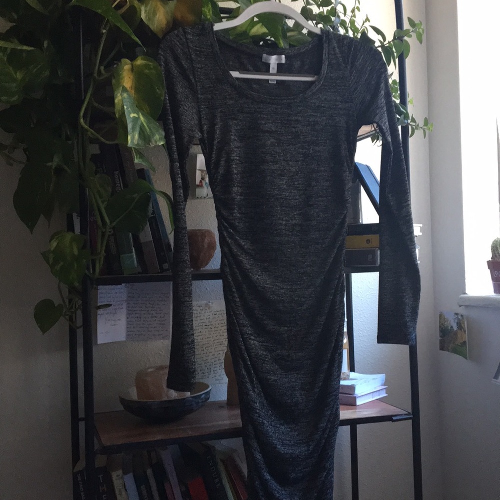 Leith bodycon long-sleeve dress